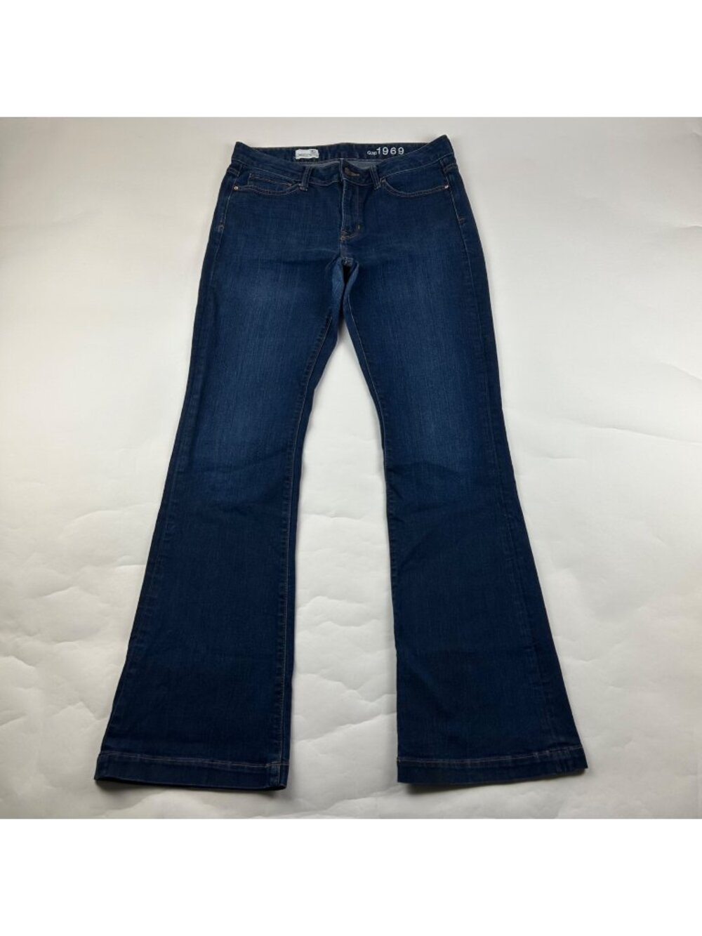 LONG Gap Dark Wash Stretch Denim Long & Lean Trouser Jeans 30L